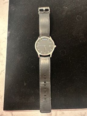 MVMT Black Dial Men's Watch with Silver Case